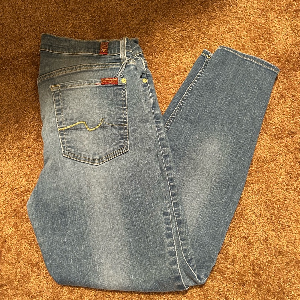 7 For All Mankind Ankle Skinny Jeans